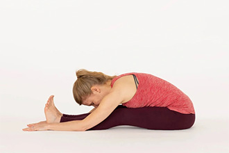 seated forward bend paschimottanasana joga asana